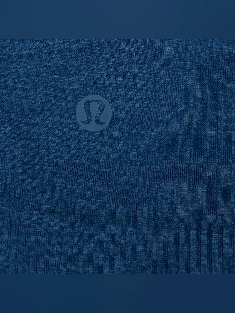 Lululemon Ebb To Street Cropped Long Sleeve Shirt In True Navy Size 6
